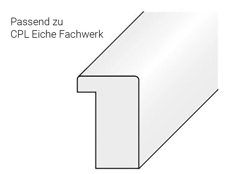 Grauthoff-Glasleiste Typ L Stange 2150mm-Holz Mayrhofer