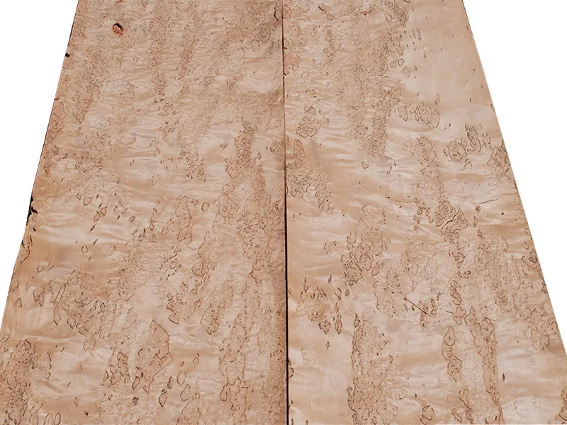 0,6mm Birke Maser Furnier