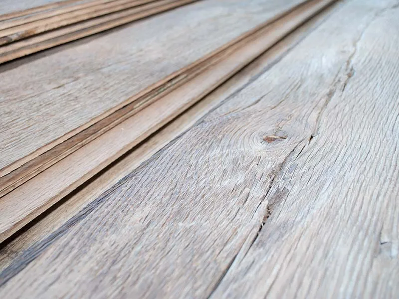 8mm Eiche Altholz S&auml;gefurnier4E 210cm