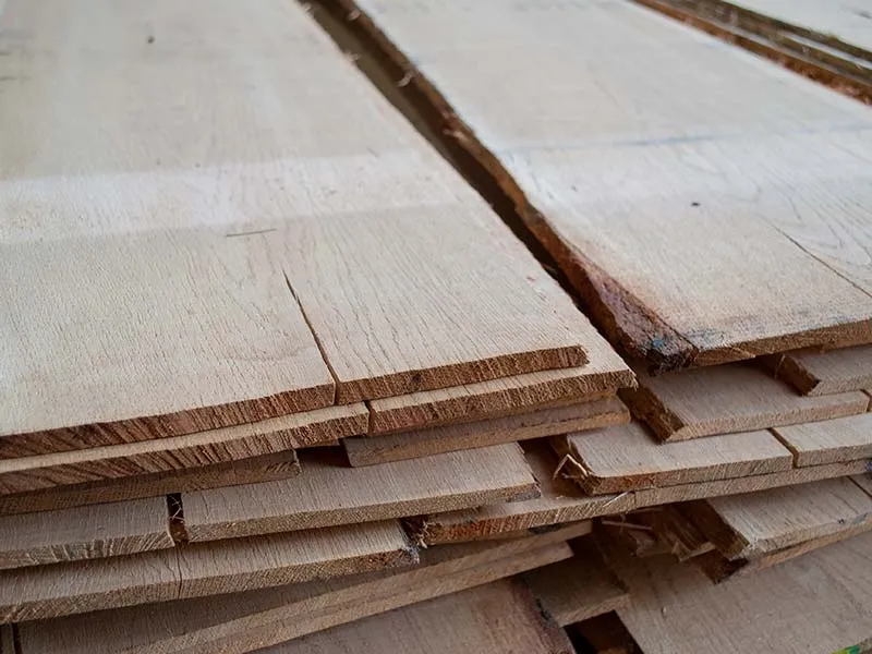 8mm Eiche S&auml;gefurnier Premium