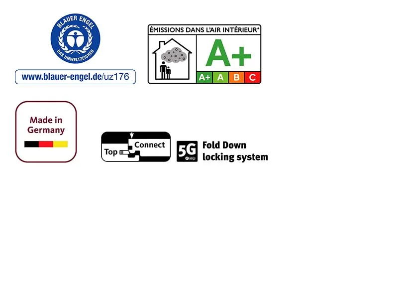 13,5mm Eiche Sauvage PLAZA invisible