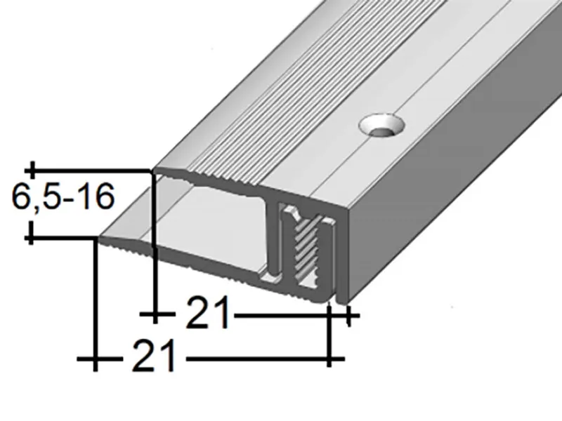 270cm Sahara/Sand Abschlussprofil 8223