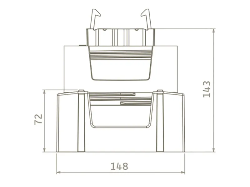 Vario Fix I (40-143) 295x148mm