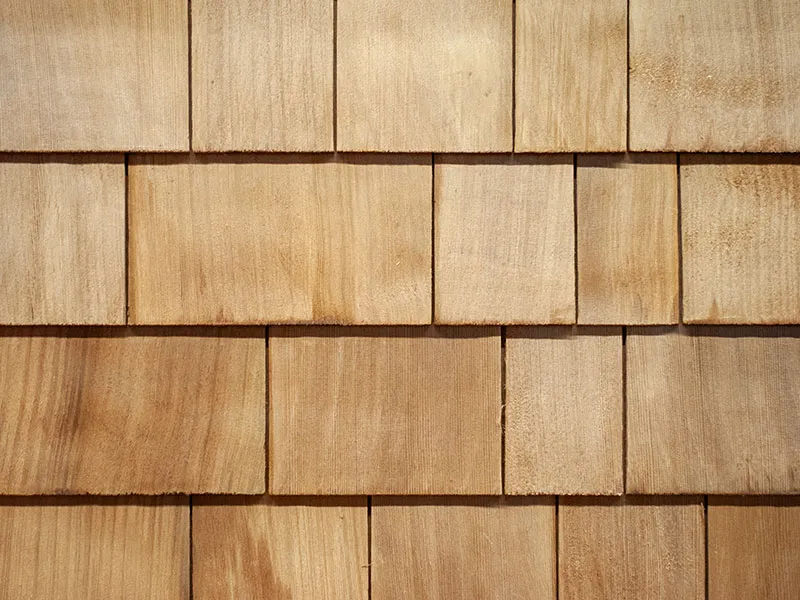 Rot-Zeder Schindeln 10mm, 40cm lang